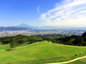 Hotel Garden with Mt Fuji view