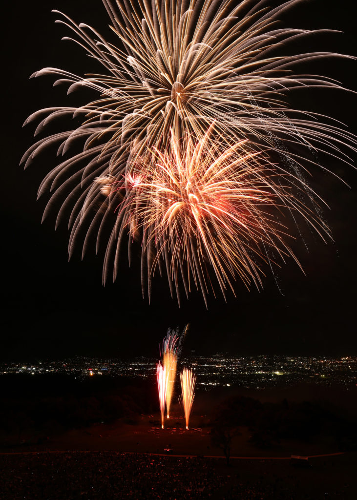 Fireworks at Nippondaira Hotel