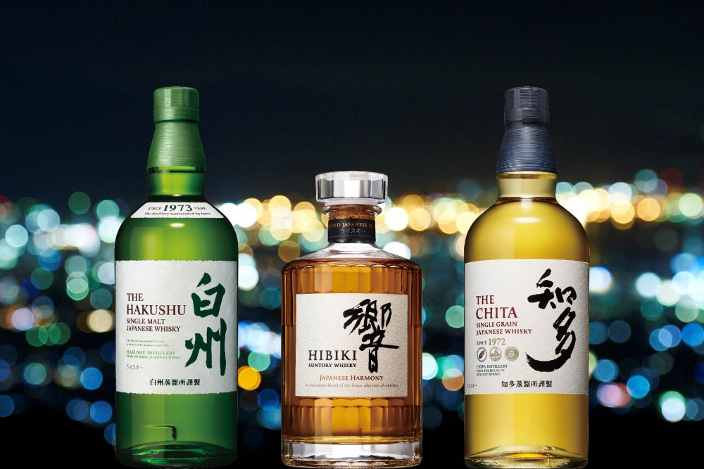 サントリー　日本ウイスキー　外国ウイスキー　6本セット サントリーウイスキー「知多」1本 ／ お酒 シングルグレーンウイスキー